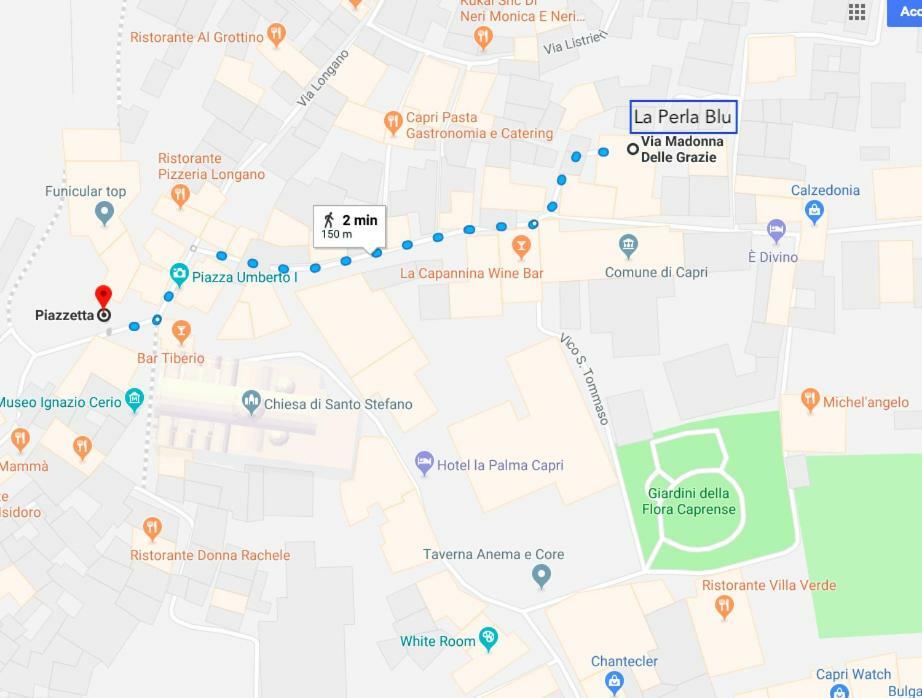 La Perla Blu Βίλα Κάπρι Εξωτερικό φωτογραφία